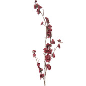 Floare artificiala rosie maro 8x15x120 cm