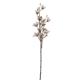 Floare artificiala bej maro 12x15x92 cm
