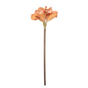 Floare artificiala portocalie maro 16x16x65 cm