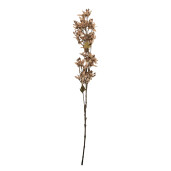 Floare artificiala alba maro 10x10x95 cm