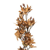 Floare artificiala galbena maro 10x10x95 cm