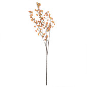 Floare artificiala portocalie maro 15x15x135 cm