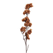 Floare artificiala portocalie maro 10x7x98 cm
