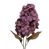 Hortensie artificiala violet maro 12x12x90 cm