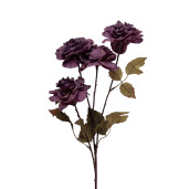 Floare artificiala violet verde 8x10x90 cm