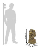 Figurina polirasina aurie Leu 100x50x62 cm