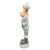 Figurina Ren polirasina gri 18x18x66 cm