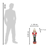 Figurina Spargatorul de Nuci polirasina 20x17x65 cm