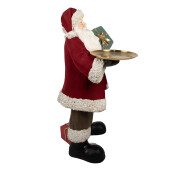 Figurina Mos Craciun polirasina multicolora 56x50x91 cm