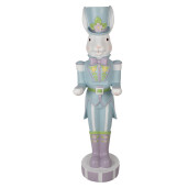 Figurina Iepuras Paste polirasina multicolora 44x41x123 cm