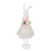 Figurina Iepuras Paste polirasina multicolora 20x17x76 cm