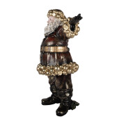 Figurina Mos Craciun polirasina multicolora 58x33x76 cm