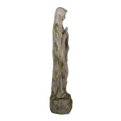 Figurina Fecioara Maria polirasina bej verde 15x15x67 cm