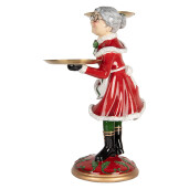 Figurina Craciunita polirasina multicolora 47x32x62 cm