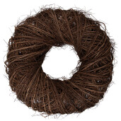 Coronita ratan maro Ø 60x18 cm