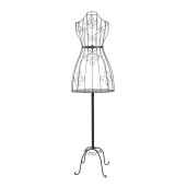 Manechin fier maro 41x30x152 cm