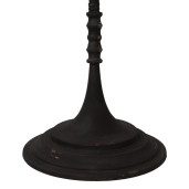 Masuta de cafea din fier negru antichizat Ø 60 cm x 68 h