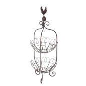 Cos fier negru 26x72 cm