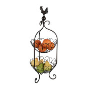 Cos fier negru 26x72 cm