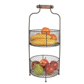 Cos depozitare fier maro 25x59 cm