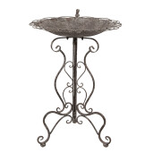 Hranitoare pasari fier maro 52x76 cm