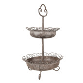 Platou supraetajat fier maro 37x61 cm