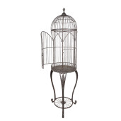 Colivie decorativa fier maro 52x187 cm