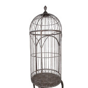 Colivie decorativa fier maro 52x187 cm