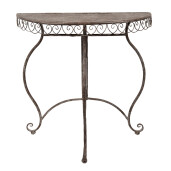 Set 2 console fier maro 76x38x75 cm, 64x32x65 cm