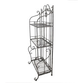 Raft 3 polite fier gri 60x42x150 cm