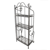 Raft 3 polite fier gri 60x42x150 cm