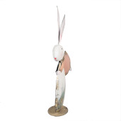 Figurina Iepuras Paste metal 35x11x56 cm