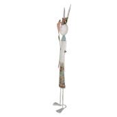 Figurina Iepuras Paste metal 22x12x88 cm
