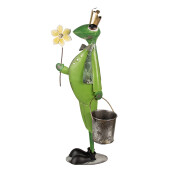 Figurina Broscuta metal 29x15x67 cm