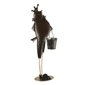 Figurina Pasare metal 30x15x83 cm