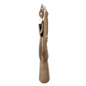 Figurina Inger metal auriu 62x25x169 cm