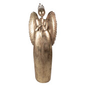 Figurina Inger metal auriu 74x31x204 cm