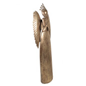 Figurina Inger metal auriu 74x31x204 cm