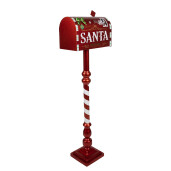 Cutie Postala Craciun metal 33x18x99 cm