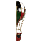 Decoratiune Balon Zburator metal multicolor 31x16x63 cm