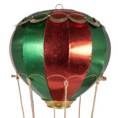 Decoratiune Craciun Balon Zburator metal multicolor Ø 97x160 cm