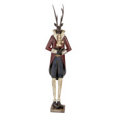 Figurina Ren metal multicolor 19x15x80 cm