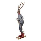 Figurina Ren multicolor metal 19x15x65 cm