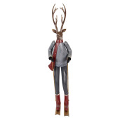 Figurina Ren multicolor metal 19x15x65 cm