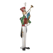 Figurina Craciun Soldat metal multicolor 65x71x218 cm
