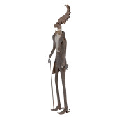 Figurina Ren metal multicolor 27x15x84 cm