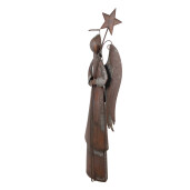 Figurina Inger metal maro 48x18x133 cm