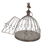 Suport ghiveci flori metal maro Ø 44x57 cm