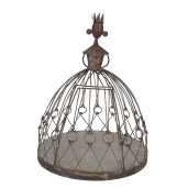 Suport ghiveci flori metal maro Ø 44x57 cm
