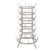 Suport cani metal gri Ø 37x66 cm